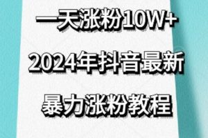 抖音最新暴力涨粉教程，视频去重，一天涨粉10W+，效果太暴力了，刷新你们的认知【揭秘】